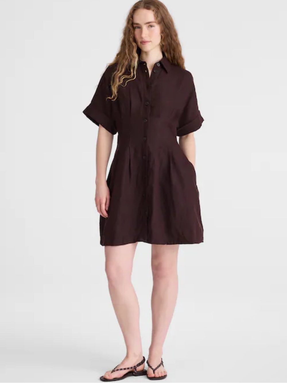 NWT Madewell The Perry Mini Shirtdress